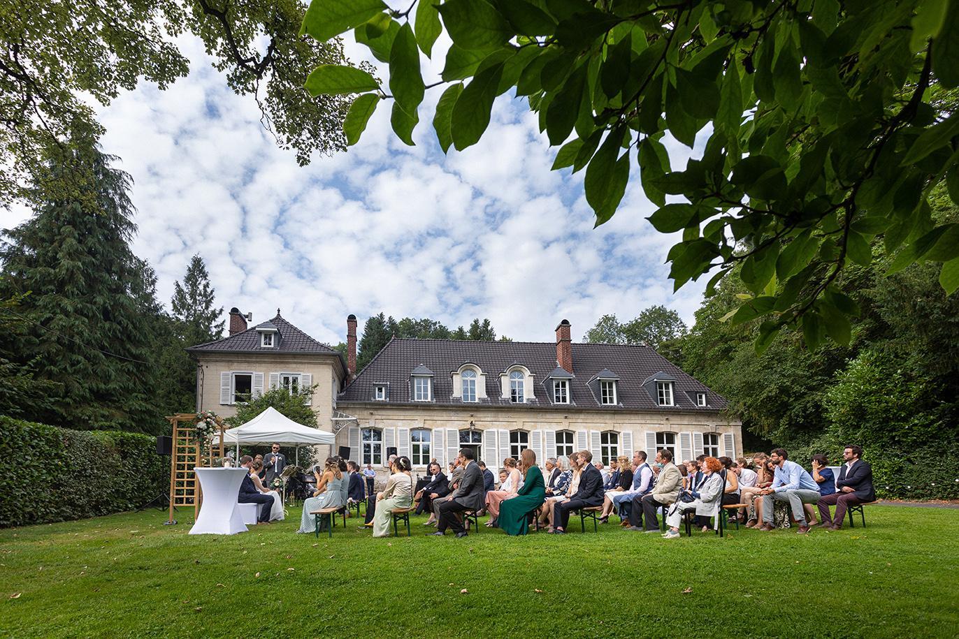 Cérémonie au chateau de naours pour un Mariage