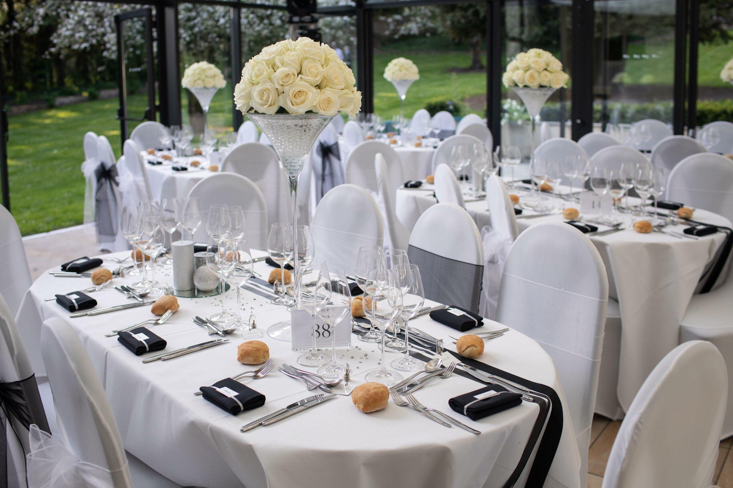 decoration de table pour un mariage